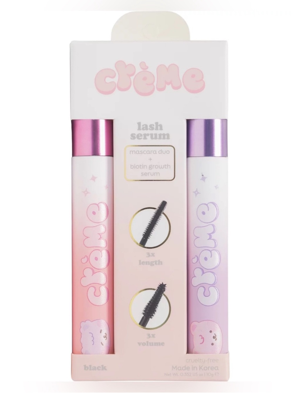 Crème Lash Serum Mascara Duo — NIB